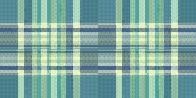 Subtle teal and pale green plaid pattern. Perfect for textile design, website backgrounds, or fashion projects. Evokes a feeling of calm and sophistication. vector
