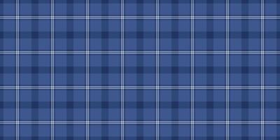Classic blue and white plaid pattern. Perfect for textile design, website backgrounds, or as a stylish texture overlay. vector