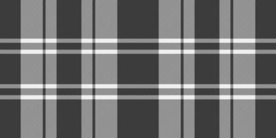 Sophisticated grayscale plaid pattern. Perfect for textile designs, website backgrounds, or creating a classic, timeless aesthetic. vector