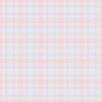 Delicate pink and light blue glen plaid pattern. Perfect for textile designs, websites, or branding projects needing a soft, feminine touch. vector