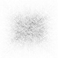 Halftone grunge texture. Comic style grain background. Pop art faded textured frame. Speckle gradient effect. Dotted particles print wallpaper backdrop. vector