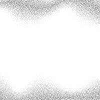 Grain wave texture background. Black noise dots wavy shape. Curve noise dotwork pattern. Abstract grunge stipple banner. Dotted stochastic noise vector