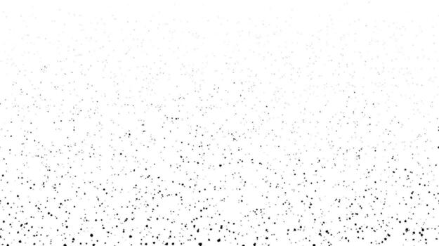 Grunge speckle texture. Dirty particles faded frame. Grungy splashed particles wallpaper. Speckle gradient effect. Splattered particles, splashes, drops wallpaper. Distress grain background. vector