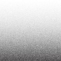 Grain stippled gradient. Faded stochastic dotwork texture. Random grunge noise background. Black dots, speckles or particle wallpaper. Halftone monochrome vector