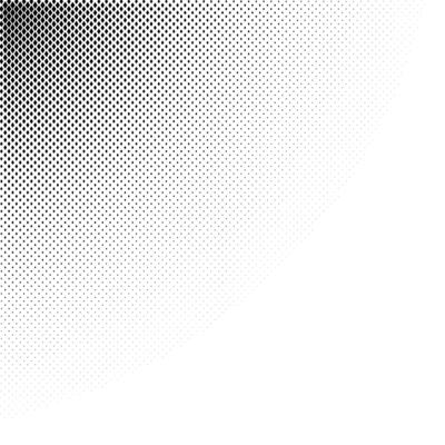 Halftone fading texture. Comic grain background. Pop art grunge texture. Rhomb particles and speckles wallpaper. Pixelated gradient