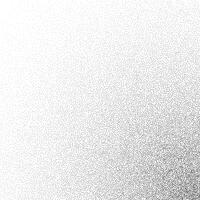 Grain stippled gradient. Faded stochastic dotwork texture. Random grunge noise background. Black dots, speckles or particles wallpaper. Halfton monochrome vector