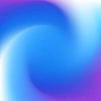 Blurred swirl gradient background. Purple, blue, teal abstract wallpaper. Liquid vortex flowing. Vibrant mesh texture. Square vector