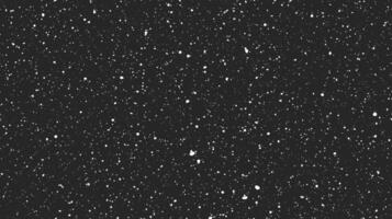 Grunge speckles seamless texture. Grit grain background. Random splashes repeated effect. Dirty overlay repeating pattern. Black and white splattered particles, splashes, drops wallpaper. vector