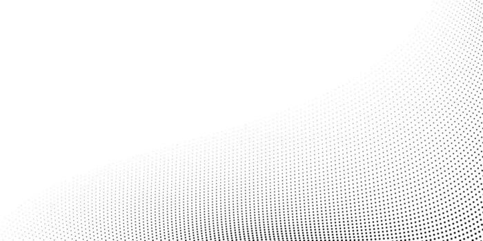 Dotted wave lines background. Abstract dashed stripes texture. Warped and curved lines wallpaper. Minimalistic halftone design template vector