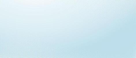 Halftone wave lines texture. White dotted stripes on light blue background. Warped and curved lines wallpaper. Sea water, air flow, wind concept. template vector