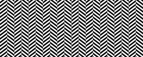 Herringbone seamless pattern. Black and white chevron background. Repeating zigzag texture. Textile or fabric print design swatch. vector