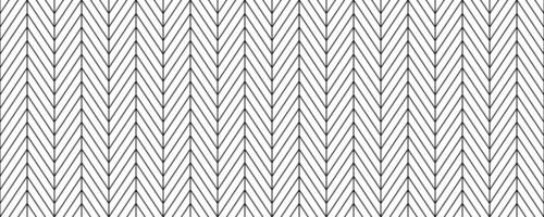 Herringbone seamless pattern. Black and white chevron background. Repeating zigzag wallpaper with diagonal lines. Textile or fabric print design. Parquet floor or brick wall texture. vector