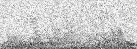Abstract sandy grain texture. Stippled grit noise background. Distressed dust particles overlay. Grunge dotted dirt backdrop. Grange specks, speckles, granules print wallpaper. Dot work texture vector