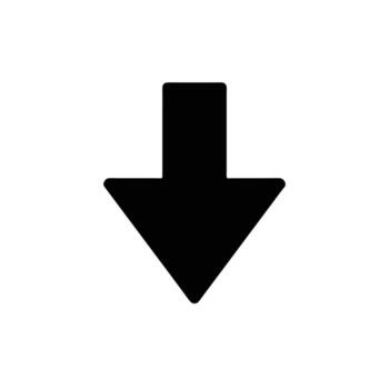 Dropdown Menu Icon Flat and Clean Look Isolated vector