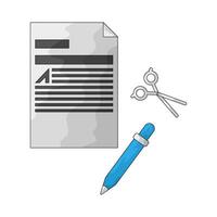 file edit illustration vector