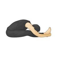 Seated Forward Bend vector