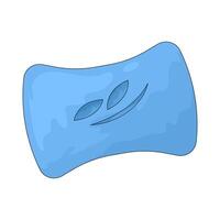 Blue Soap Bar vector