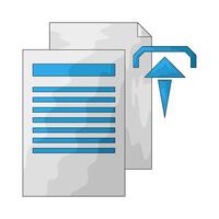 upload file illustration vector