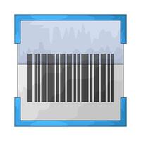 Shopping Barcode Scan vector