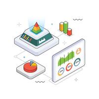 Data visualization tools for analysis vector