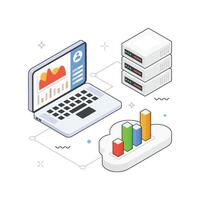 3D isometric Illustration. EPS 10 file vector