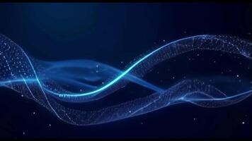 Abstract Digital Wave Pattern video