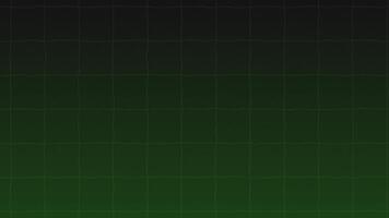 a green and black background with a grid pattern video