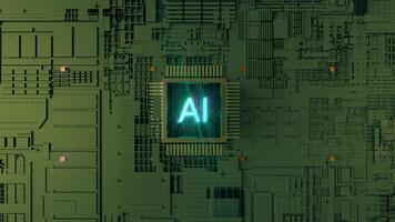 Artificial Intelligence Failure and Critical System Error - AI Core video