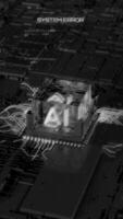 Artificial Intelligence Failure and Critical System Error - System Glitch video