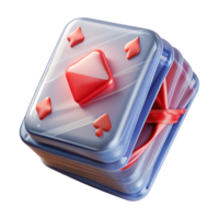 captivating ethereal victorian Deck of playing cards, wrappein cellophane, visible carback design, studio lighting, front view, isolateon transparent background,high-resolution product photography 8K png