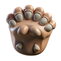 striking traditional Elephant foot, detailetexture annails, studio lighting, top-down view, minimalist, isolateon transparent background,high-resolution product photography 4K png