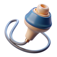 sumptuous quintessential Ultrasountransducer, with gel, smooth plastic casing, cable attached, soft lighting, photorealistic, isolateon transparent background,high-resolution product photography png