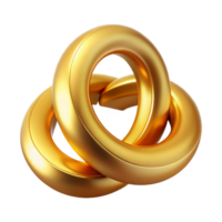 impressive timeless renderegollogo of interconnecterings, glossy finish, studio lighting, perspective view, isolateon transparent background,high-resolution product photography png
