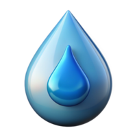 wonderful notable Water droplet logo with embeddelogo inside, transparent anrefractive, studio lighting, front view, isolateon transparent background,high-resolution product photography png