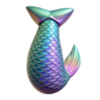 beautiful coastal A single, preservemermaiscale, iridescent anshimmering, studio lighting, front view, isolateon transparent background,high-resolution product photography studio quality png