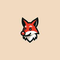 Fox Clown Logo vector