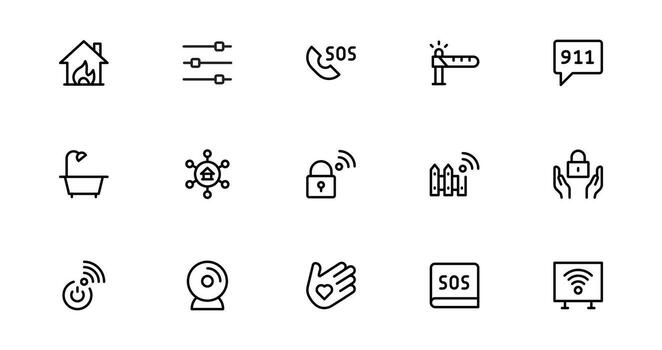 Home Automation Projects with Sleek and Modern Pack Bundle. Includes Everything You Need for Smart Homes, Device Control, and Automation Solutions. vector