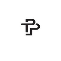 TPP Letter monogram Initial Logo Design Illustration. TPP elegant and Professional icon design vector