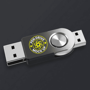 à moda caneta dirigir zombar acima Projeto destacando Pen drive zombar acima conceito para eletrônico dispositivo armazenamento psd