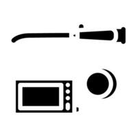 cystoscope urology glyph icon illustration vector