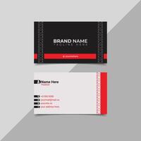 Modern professional business card template vector