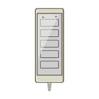 medical siderails bed control cartoon element vector