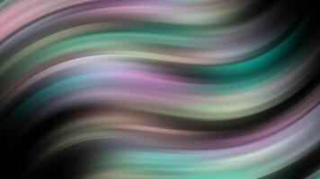 Pastel gradient liquid waves on black background abstract futuristic modern animation video