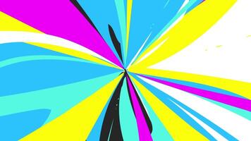 Abstract Background with Colorful Burst of Paint, 2D Animation, 4K Resolution, Vibrant Motion Graphics, Artistic Visual Effects video