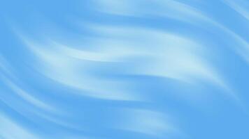 Bright blue vibrant abstract gradient wave liquid animation background video