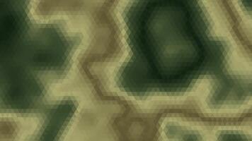 Gradient mosaic abstract topographic map animation background, seamless loop video