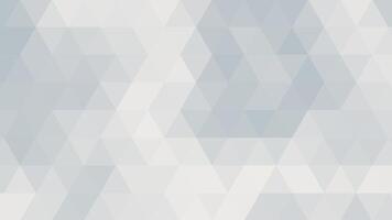 Mosaic gradient abstract grey triangle background, corporate business presentation minimalist elegant seamless repeating loop animation video