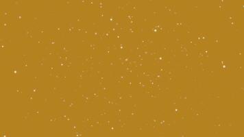 Dark gold sparkling background animation, floating particles magical background video