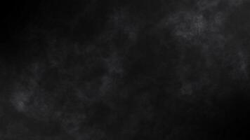 Dark grey smoke texture animation, black galaxy background, slow smooth ambient motion graphics video