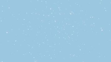 Floating bubbles light blue abstract animation background, cute simple elegant motion graphics video
